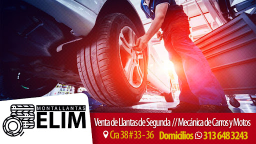 MONTALLANTAS EL ELIM - Mecánica de Motos - Mecánica de Carros - Reparación y Mantenimiento Eléctrico - Llantas de Segunda