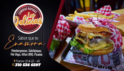 COMIDAS RAPIDAS LAS DELICIAS TULUA - Salchipapas - Hamburguesas - Perros Calientes - Sándwich - Picadas - Alitas a la Bbq COMIDAS RAPIDAS LAS DELICIAS TULUA - Salchipapas - Hamburguesas - Perros Calientes - Sándwich - Picadas - Alitas a la Bbq